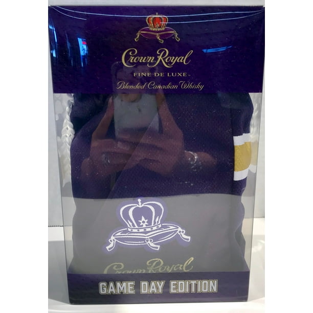 Purple Crown Royal Whiskey 00 Sports Jersey Drawstring Bag